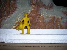 TIMMEE TOY RODEO COWBOY FIGURE 65MM 1950'S ORIGINALS SADDLE