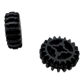 LEGO &reg; 2x Technic gear 20 teeth black 32269 new gear 20t black axle gear