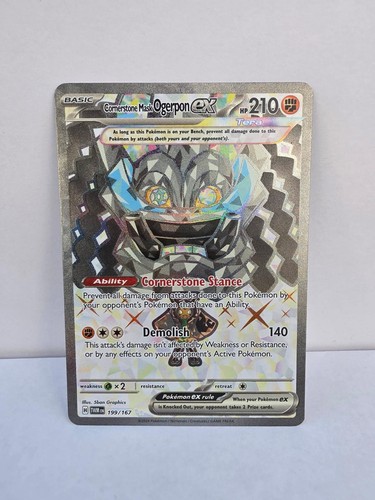 SV06: Twilight Masquerade #199/167 Cornerstone Mask Ogerpon ex