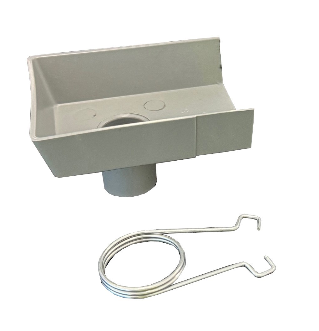 Fixings for 50mm Greenhouse Guttering Rainwater Kit GFL341