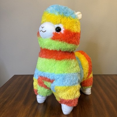 Tompacasso Rainbow Llama Stuffed Toy Plush Large Amuse Alpacasso Alpaca 18 