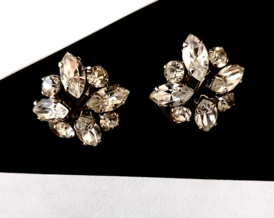 Ohrclips Modeschmuck Vintage