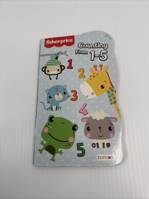 Children s Learning BooK ,Fisher Price,  Counting 1-5