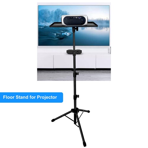 Soporte para trípode proyector soporte universal para computadora portátil con bandeja altura ajustable F AU - Imagen 2 de 6