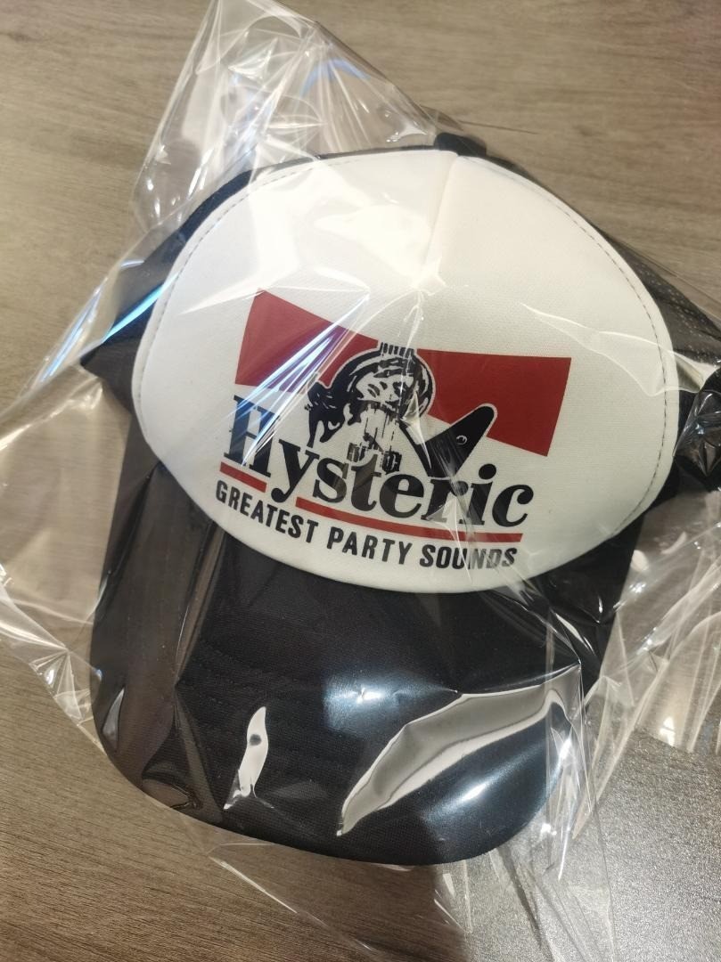 HYSTERIC GLAMOUR Guitar Girl Mesh Cap Black 02233QH05 Free