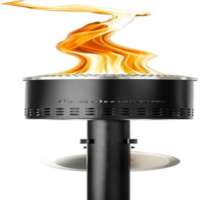 Mesa Torch | Backyard Torch for Outside, 5 Hour Burn Time, Cold-Rolled Steel, In