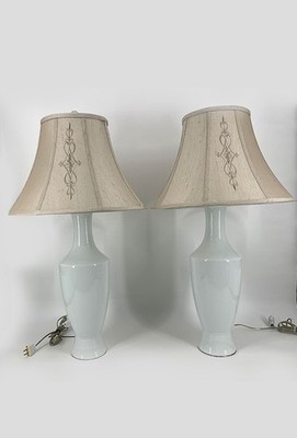 Pair of White Lamps