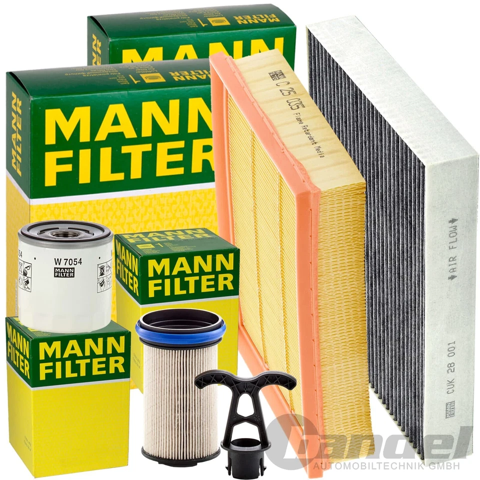 MANN INSPEKTIONSPAKET passend für 2.0 ECO BLUE FORD MONDEO 5 GALAXY 3 S-MAX CJ