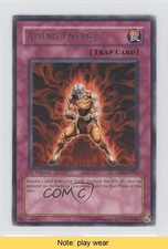 R - Rising Energy 1st Ed. YuGiOh Cybernetic evolution #CRV-EN056 2005 READ 0e1