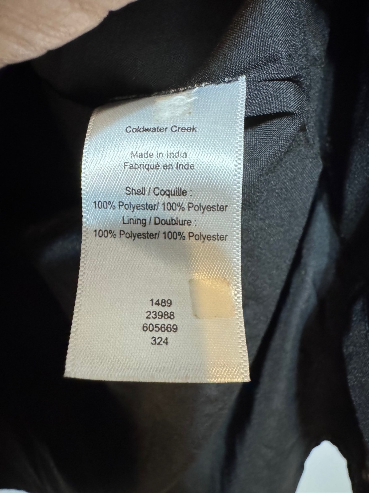 Coldwater Creek Dark Cottagecore Floral Pintuck T… - image 3