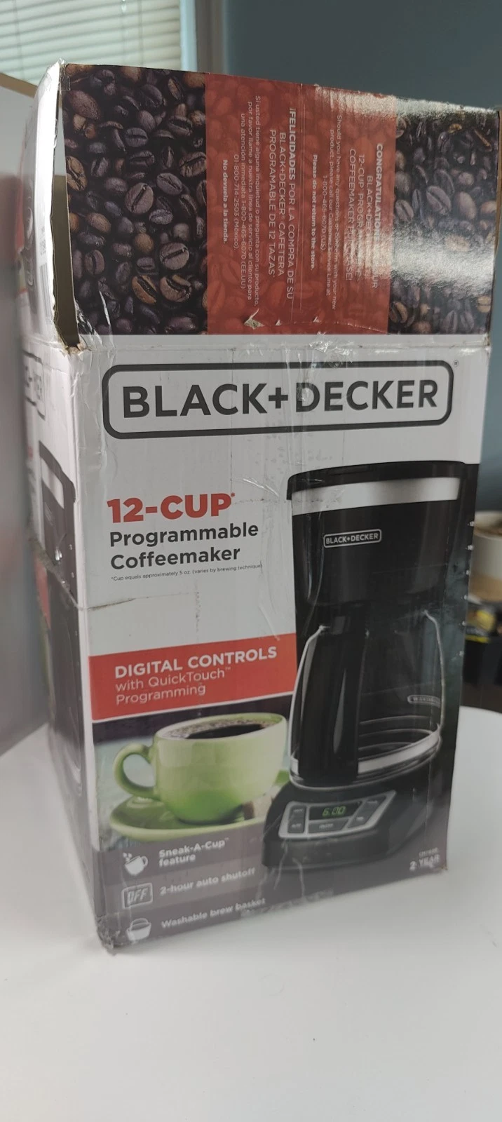 BLACK+DECKER CM1160B 12 Cup Coffee Maker - Black