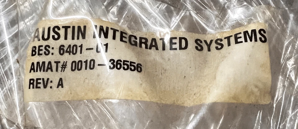 0010-36556 ASSY MANGUERA 50 FT, AMAT-1/CABEZA DE ACERO-1, 3, 5 MATERIALES APLICADOS SS Trenzado Foto 3 de 4