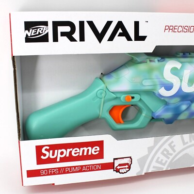 Supreme × Nerf Rival Takedown Blaster Supreme Nerf Rival Takedown Pump Action Blaster Gun - Blue