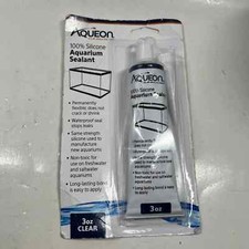 Aqueon Aquarium Silicone Sealant Clear 3 Ounces - 2 Tubes NIP: C24-1