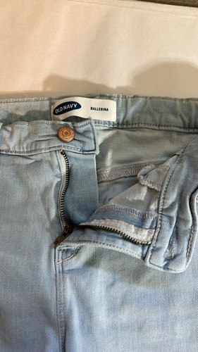 Old Navy Ballerina Jean Shorts Size 16 Girls - Picture 7 of 12