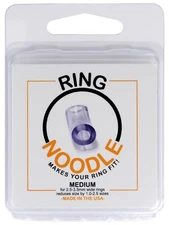 The Original RING NOODLE by PGC Inc - 3 Pack (MEDIUM) Ring Guard / Ring Sizer