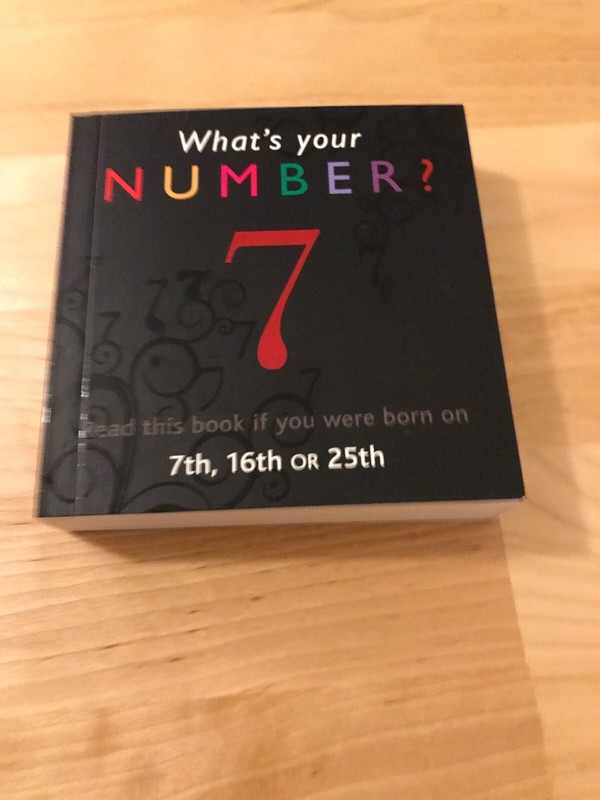 Free Ship The Numerology Collection by Titania Hardie What's Your Number? #7 NEW