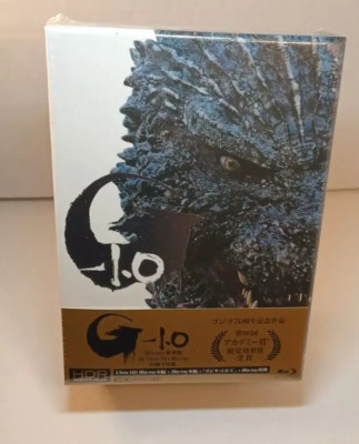 Godzilla Minus One Deluxe Edition 4K+3 Blu-ray+2 Booklet + Case (ENG) NEW
