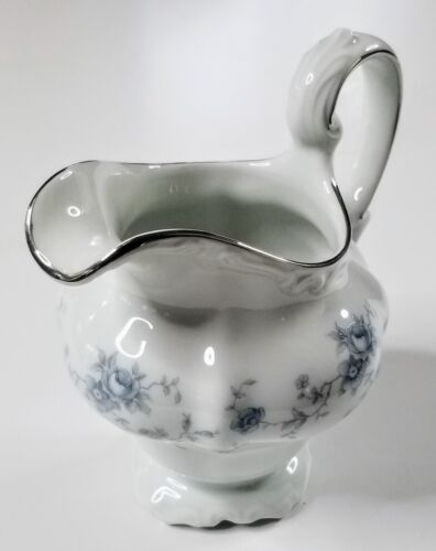 Johanna Haviland Blue Garland Creamer Bavaria Germany MINT - Picture 3 of 5