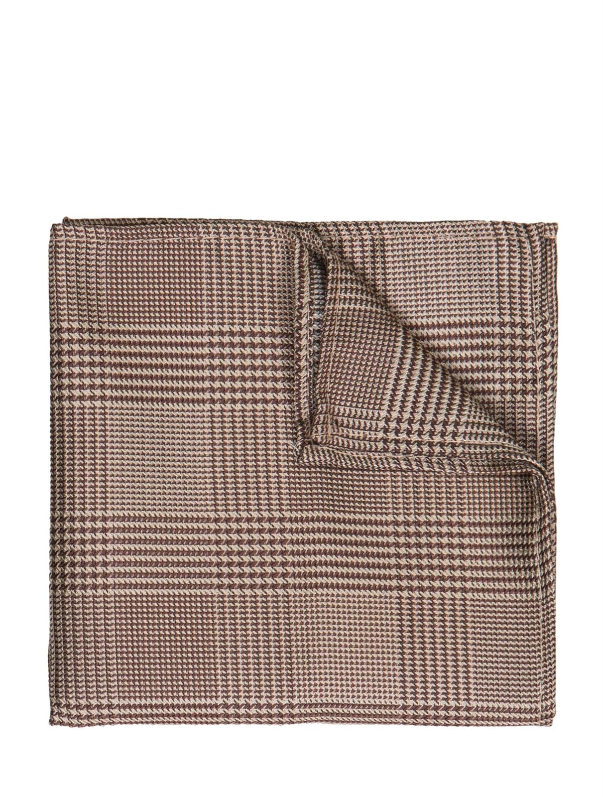 Brown Hanky, Houndstooth Accessories, Houndstooth Hanky, Brown Accessories