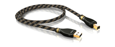 Viablue KR-2 Silver USB-Cable 2.0 A/B 150cm OFC 21010 Silber 3xAbschirmung