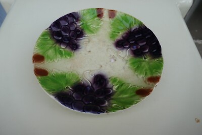 Barbotine Majolica plates