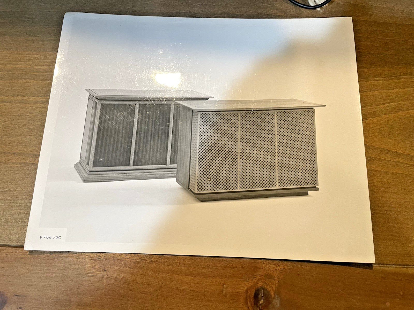 JBL PICTURE OF THE OLYMPUS / SOVEREIGN  SPEAKERS / GOOD CONDITION