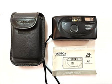 Yashica Acclaim AF Auto Focus Camera Vintage Point Shoot Owners Manual Case