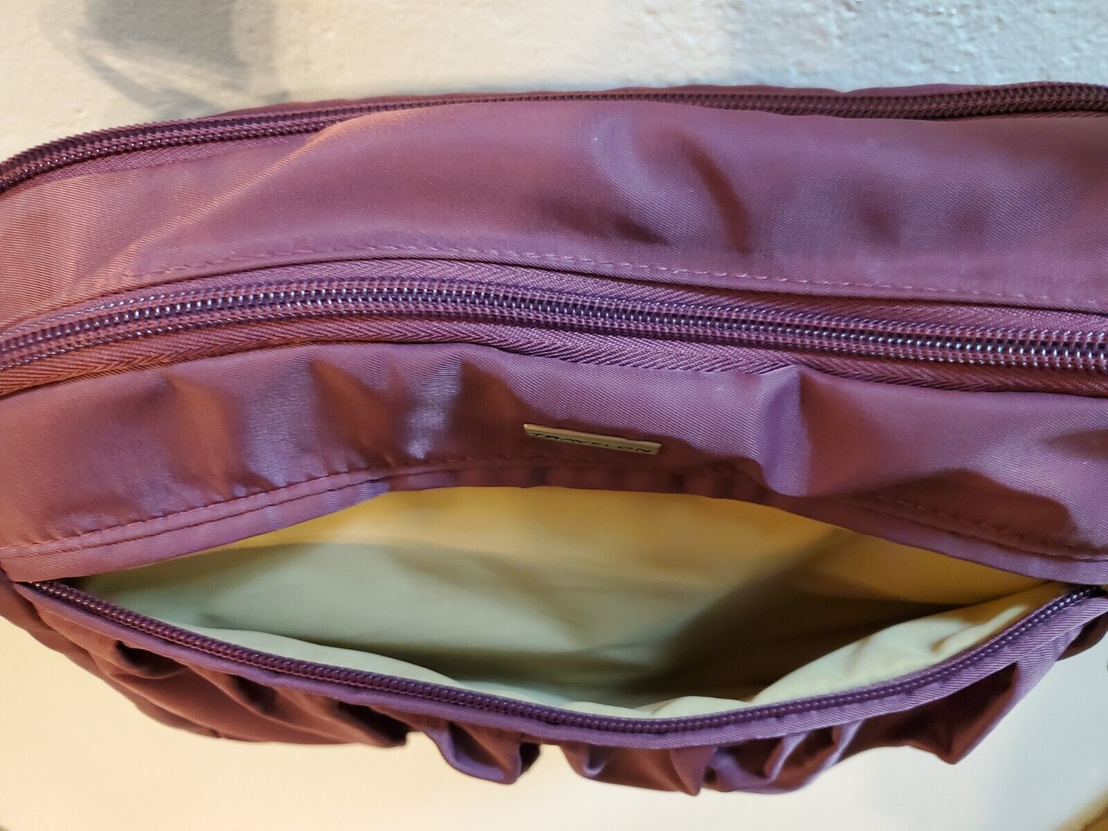 Travelon Anti theft Purple Crossbody/Shoulder Bag… - image 5