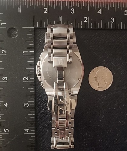 Movado ESQ Chrono Guillouche Style Date Dial,Solid Stainless, Satin & Polish. - Picture 3 of 16