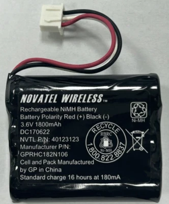 OEM Battery Novatel Verizon Wireless Home Phone T2000 P/N 40123123 1800mAh