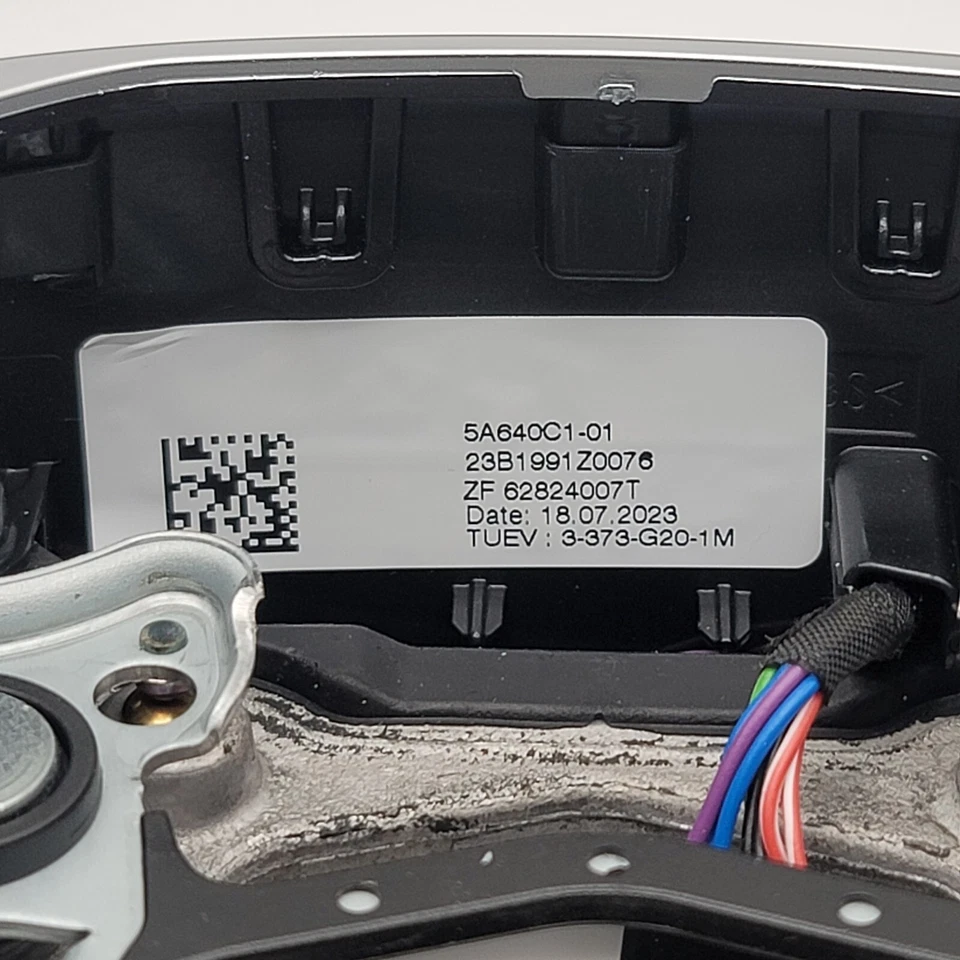 2022 - 2024 BMW 230i M240I G42 OEM M-SPORT LEATHER HEATED STEERING WHEEL BLACK - Image 4 of 4