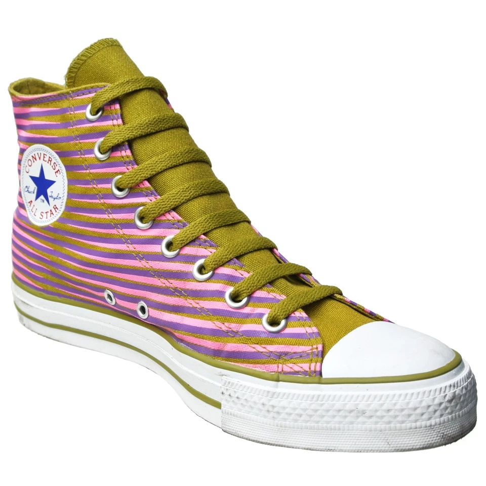 Converse Chucks EU 42,5  UK 9 Lila STARS Stripes CHUCK TAYLOR ALL STAR 1S442 - Bild 2 von 2