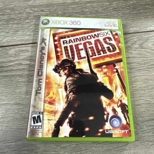 Tom Clancy's Rainbow Six: Vegas 2 (Xbox 360, 2006) Complete