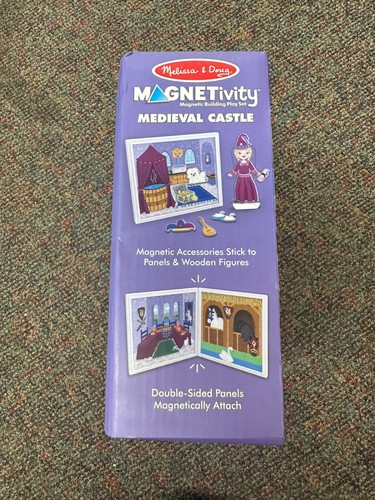 Nuevo en caja Juego de Magnetividad Melissa & Doug *tú eliges* Castillo, Fuego, Mascota, Pizza, Hospital - Imagen 40 de 84