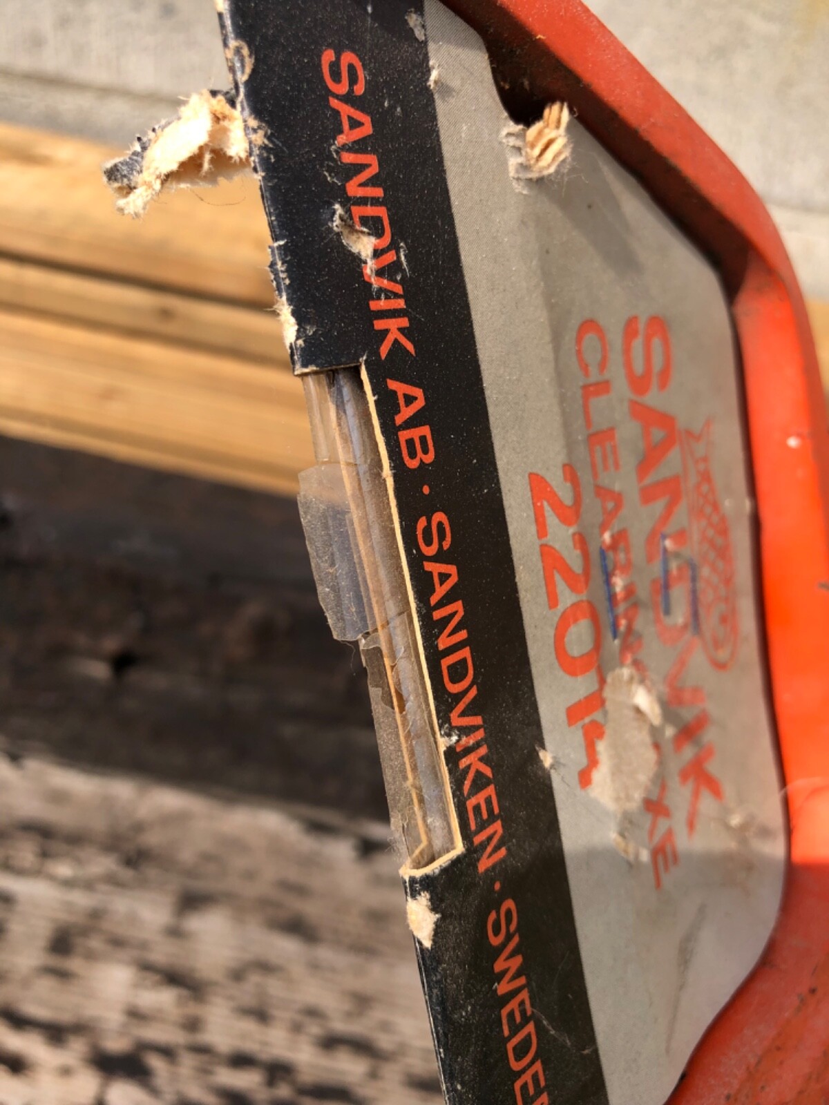 vintage sandvik brush axe nos eBay