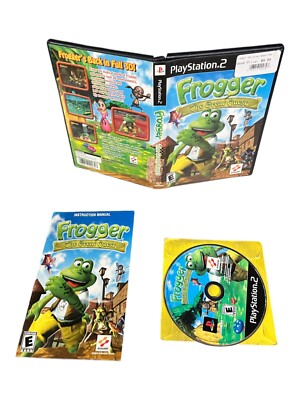Sony PlayStation 2 PS2 CIB COMPLETE TESTED Frogger The Great Quest