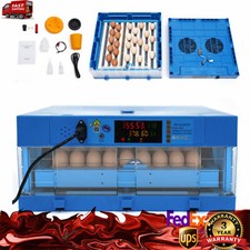 64 Eggs Digital Egg Hatcher Auto Incubator Machine Goose Chicken Duck Hatching