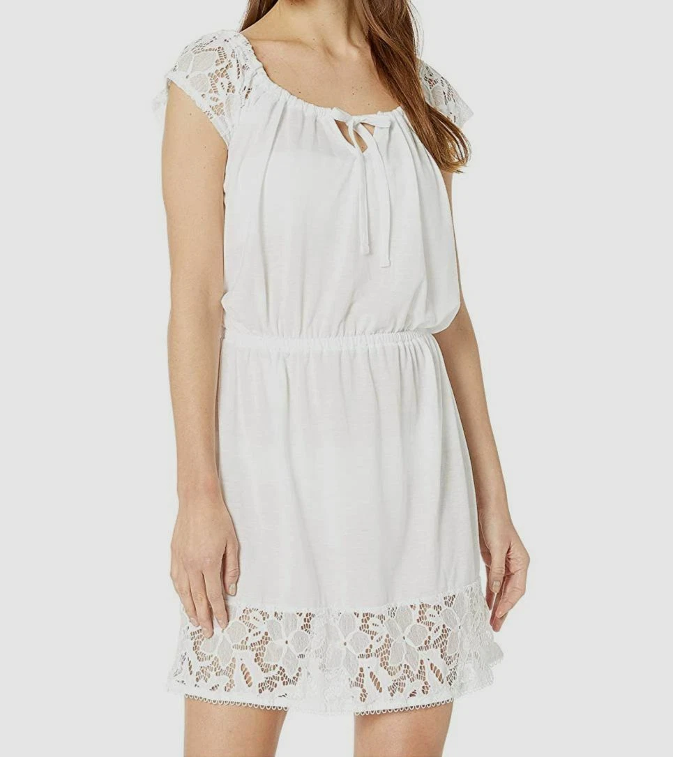 Dotti white lace dress cheap