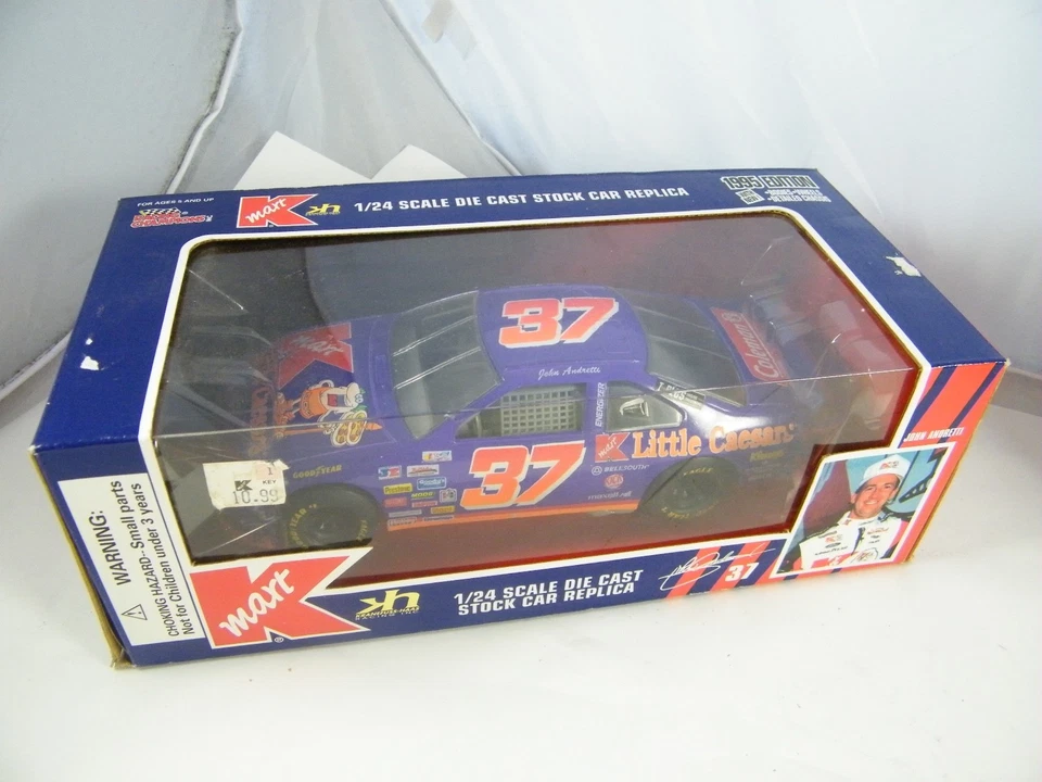 1995 RACING CHAMPIONS KMART JOHN ANDRETTI #37 TRANSPORTERS AND CARS - Image 4 of 4