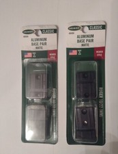 2 Weaver Ruger 10/22 22LR Rifle Aluminum Base Pair Mount 2 Piece 48494 FREE SHIP