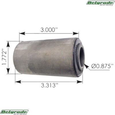 MR538 Silent Block Volvo 027012438 E3849 R303849 - Used in Radius Rod