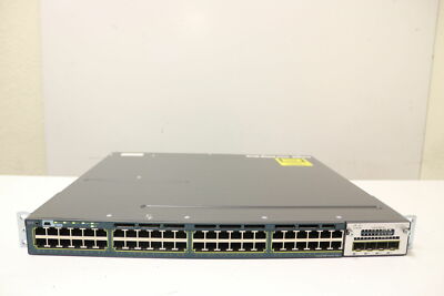 Cisco WS-C3560X-48PF-E   48-Port PoE+ Gigabit Switch1 YEA 1x C3KX-PWR-1100WAC
