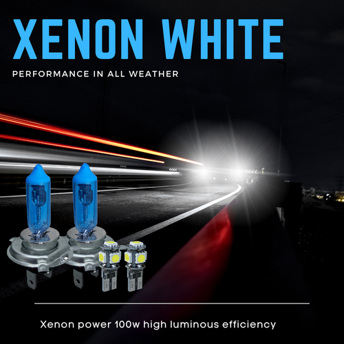 H4 501 Xenon White 100w Headlight Bulbs Headlamp 472 Hid Led Side light Car 12v - Picture 17 of 18