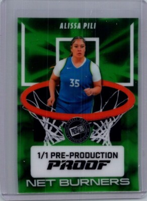 Alissa Pili 2024 Leaf Basketball 1/1 Pre Production Proof
