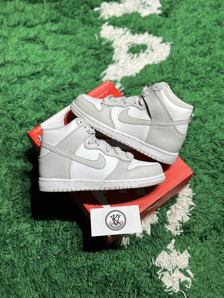dunk high retro white vast grey