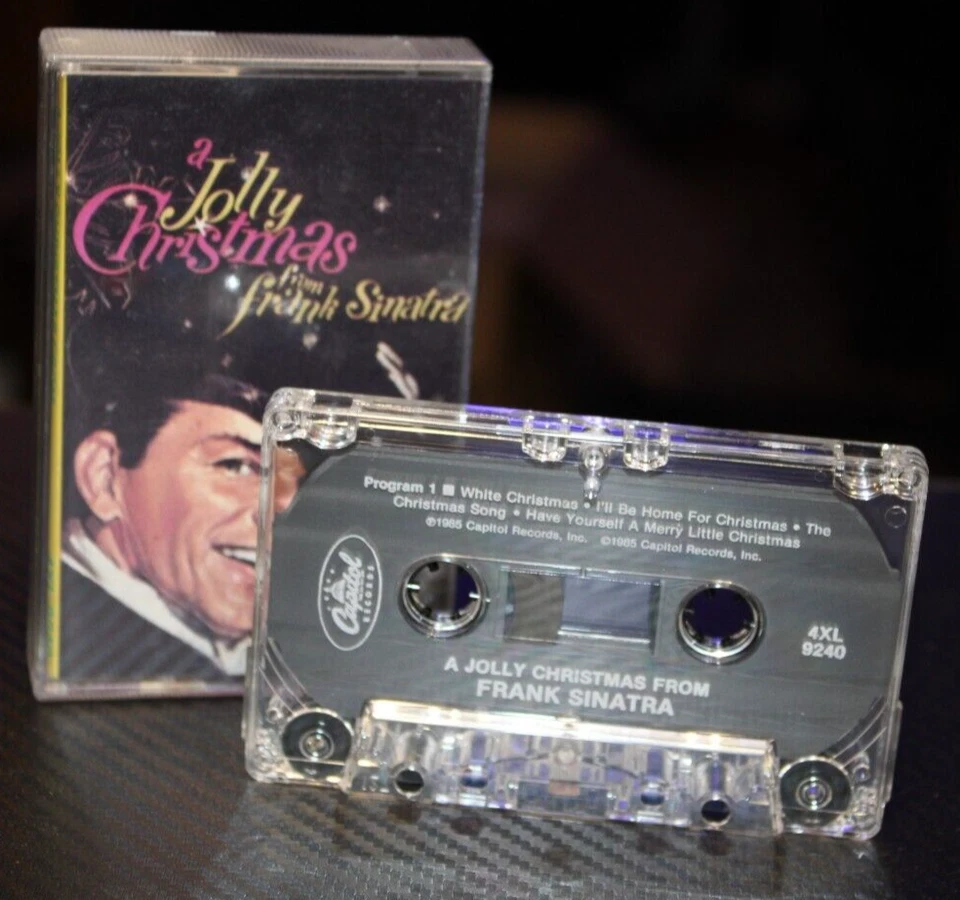 A Jolly Christmas From Frank Sinatra – Audio Cassette – 1985 Reissue – Capitol - Image 3 of 4