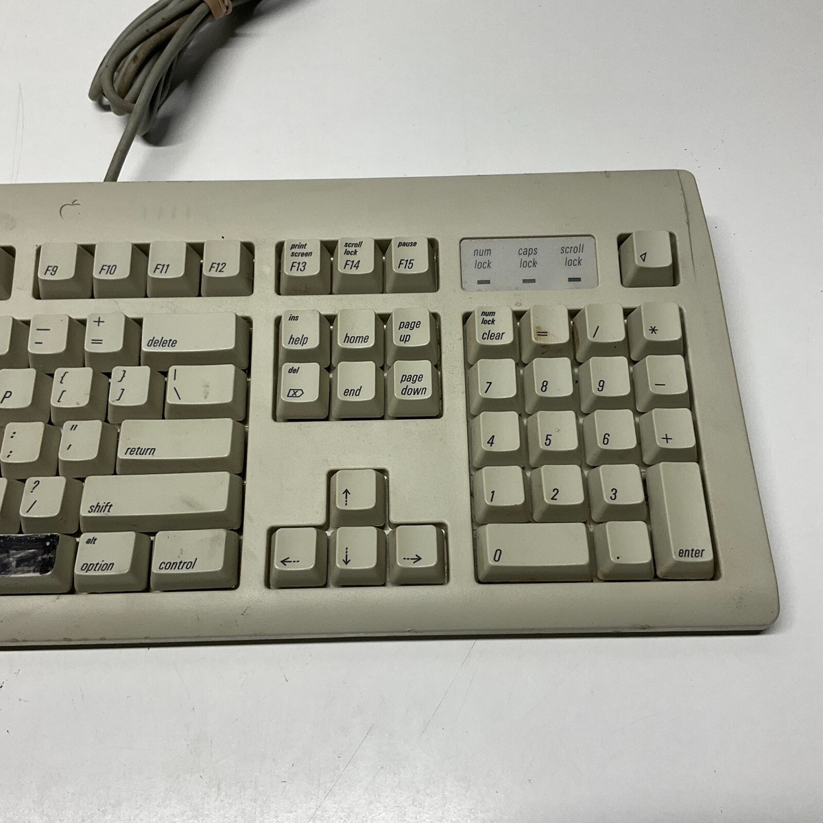 1995 AppleDesign Keyboard M2980 - Tested, Working Vintage