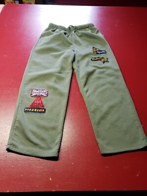 Vinyl Icons Def Leppard Sweatpants Grn XL Cotton Blend