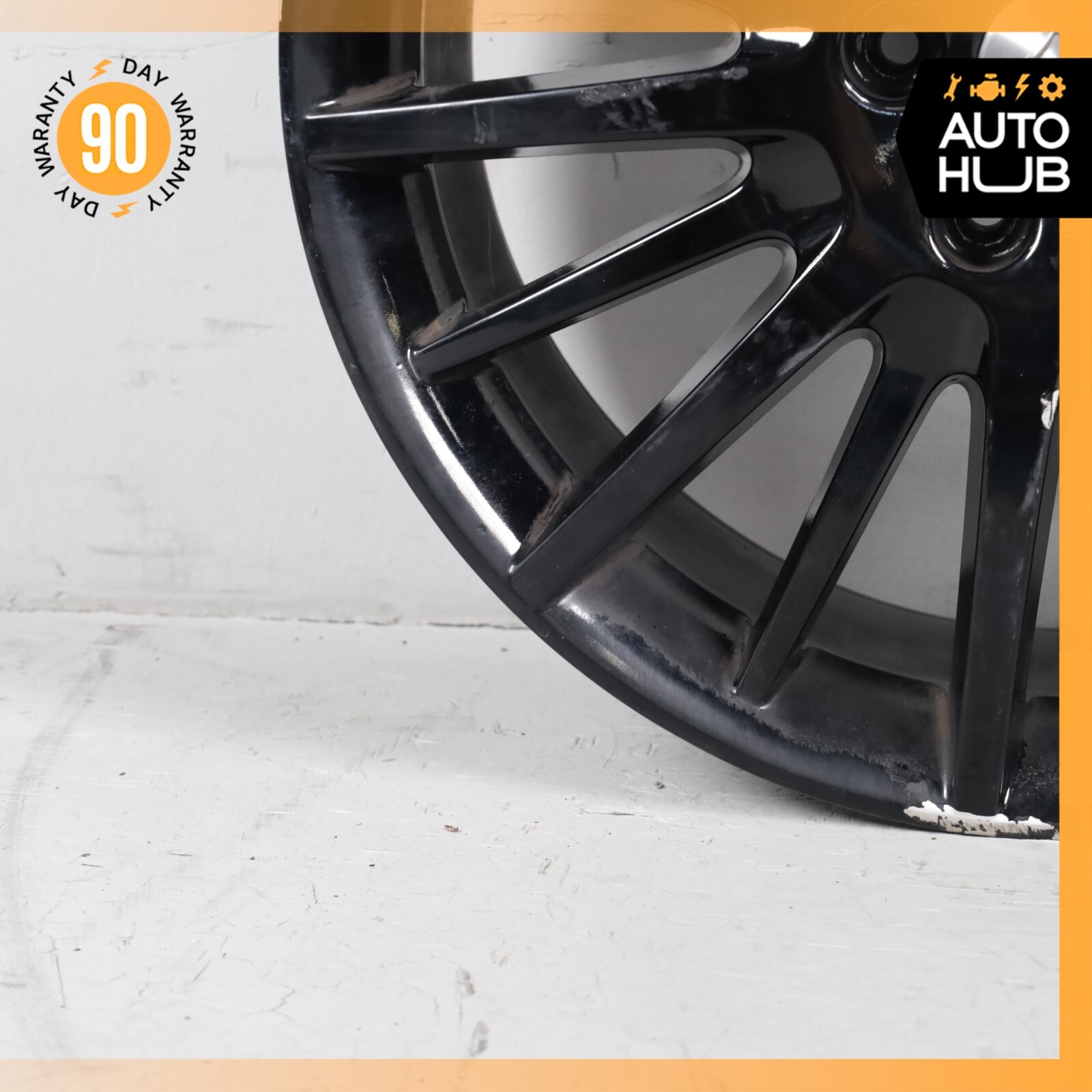 Maserati Quattroporte M139 8.5 x 20 20" Front Wheel Rim Black 245273 OEM